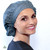 Green Scrubs - Bouffant Hat - Denim Indigo Green Scrubs - Bouffant Hat - Denim Indigo
