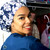 Green Scrubs - Bouffant Hat - Hibiscus Navy Large Green Scrubs - Bouffant Hat - Hibiscus Navy Large