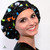 Green Scrubs - Bouffant Hat - Equations Green Scrubs - Bouffant Hat - Equations