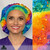 Green Scrubs - Bouffant Scrub Hat - Tie Dyed Tides Green Scrubs - Bouffant Scrub Hat - Tie Dyed Tides