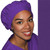 Green Scrubs - Bouffant Hat - Purple Green Scrubs - Bouffant Hat - Purple