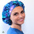 Green Scrubs - Bouffant Hat - Galaxy Green Scrubs - Bouffant Hat - Galaxy
