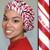 Green Scrubs - Bouffant Hat - Peppermint Sticks (SALE) Green Scrubs - Bouffant Hat - Peppermint Sticks (SALE)