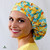 Green Scrubs - Bouffant Hat - Rainy Ducks Green Scrubs - Bouffant Hat - Rainy Ducks
