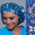 Green Scrubs - Bouffant Hat - Honu Aqua Green Scrubs - Bouffant Hat - Honu Aqua
