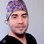 Green Scrubs - Modern Fit Tieback Hat - Batik 13 Green Scrubs - Modern Fit Tieback Hat - Batik 13