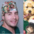 Green Scrubs - Modern Fit Tieback Hat - Puppy Christmas Green Scrubs - Modern Fit Tieback Hat - Puppy Christmas