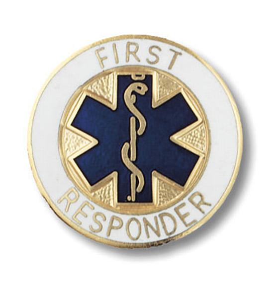 Prestige Medical 1091 - Emblem Pin - First Responder