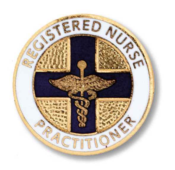 Prestige Medical 1017 - Emblem Pin - Registered Nurse Practitioner