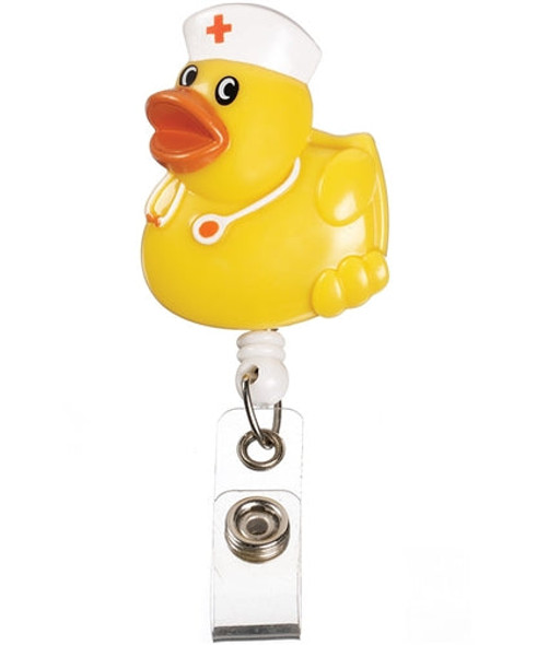 Prestige Medical S14 - Retracteze ID Holder - Yellow Duck