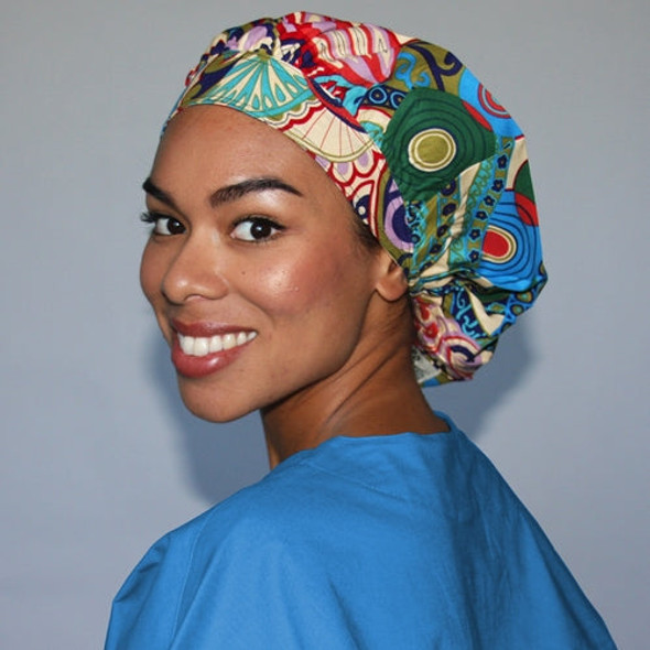 Green Scrubs - Bouffant Hat - Picasa