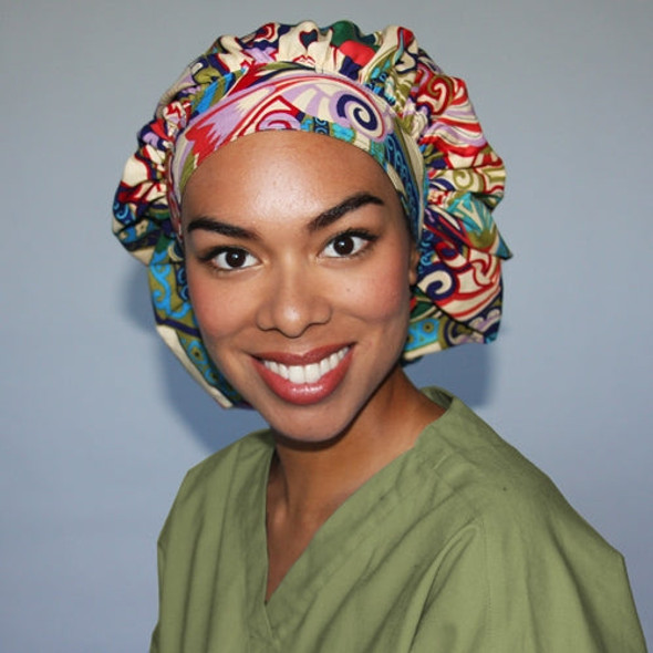 Green Scrubs - Bouffant Hat - Picasa