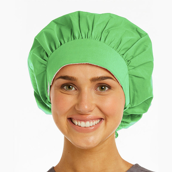 Maevn - Bouffant Scrub Cap - Apple Green