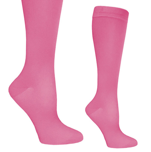 Prestige Medical 386 - 12" Premium Compression Socks - Hot Pink