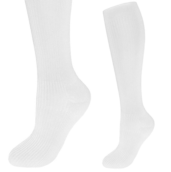 Prestige Medical 397 - Nurse Compression Sock - White