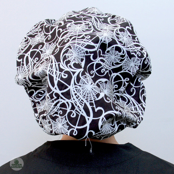Green Scrubs - Bouffant Hat - Designer Web