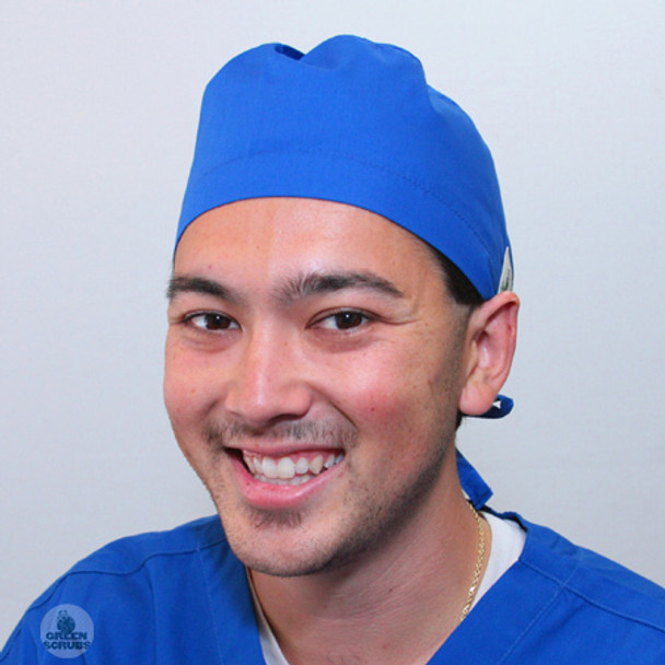 Green Scrubs - Modern Fit Tieback Hat - Royal