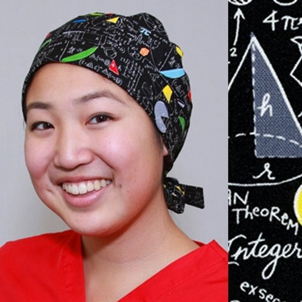Green Scrubs - Modern Fit Super Tie Hat - Equations