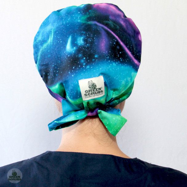 Green Scrubs - Modern Fit Super Tie Hat - Aurora Sky