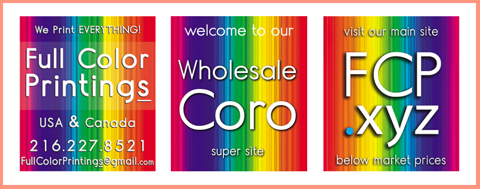 Full Color Coroplast Signs