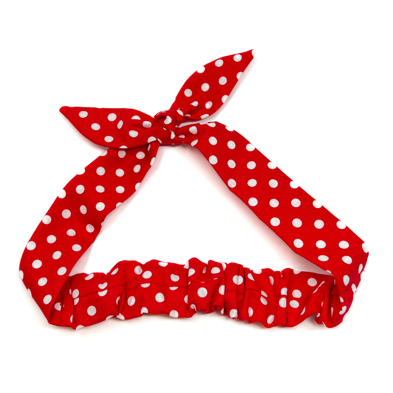 Rosie Wrap - Red & White Polka Dots