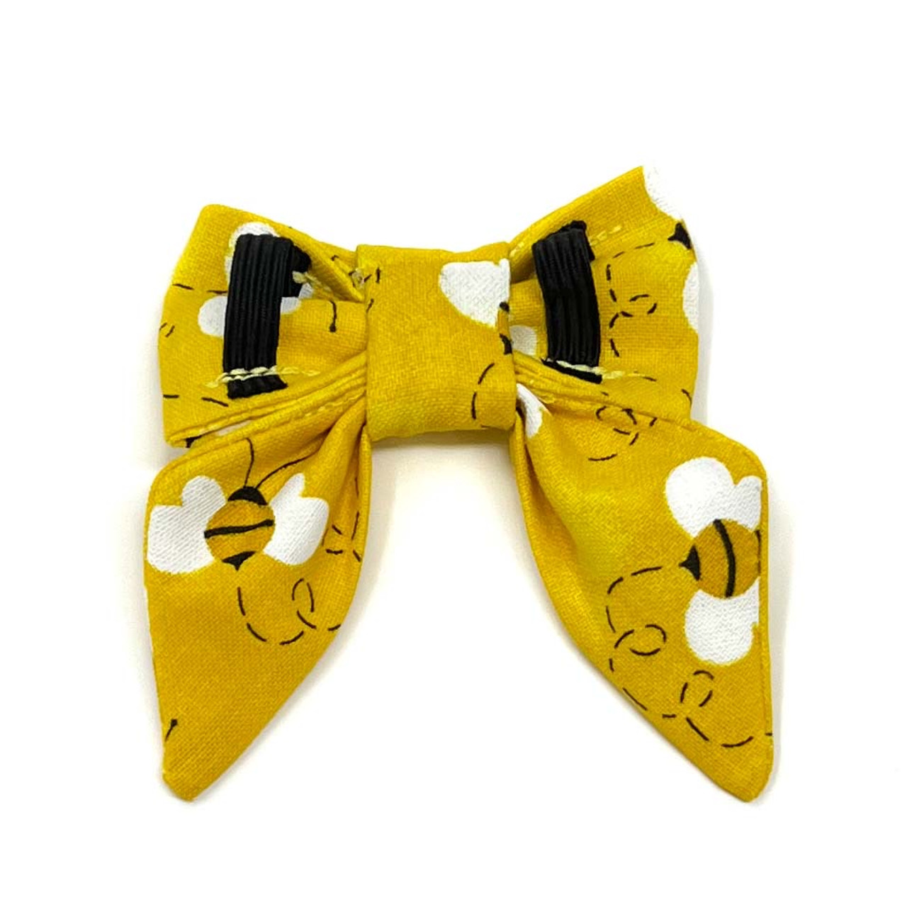 Cat Collar & Sailor Bow Tie  - Bees