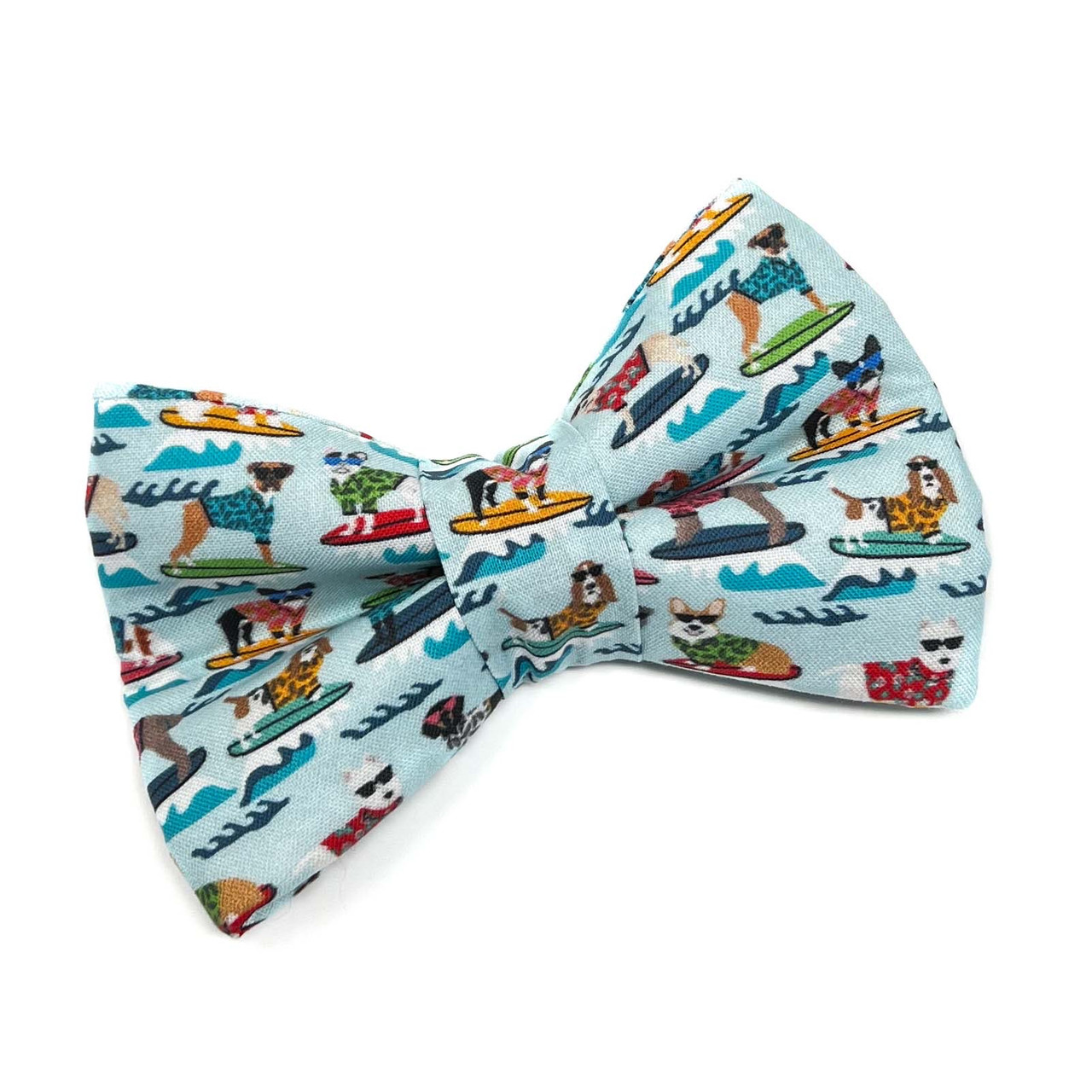 Large Dog Bow Tie - Surf Dogs