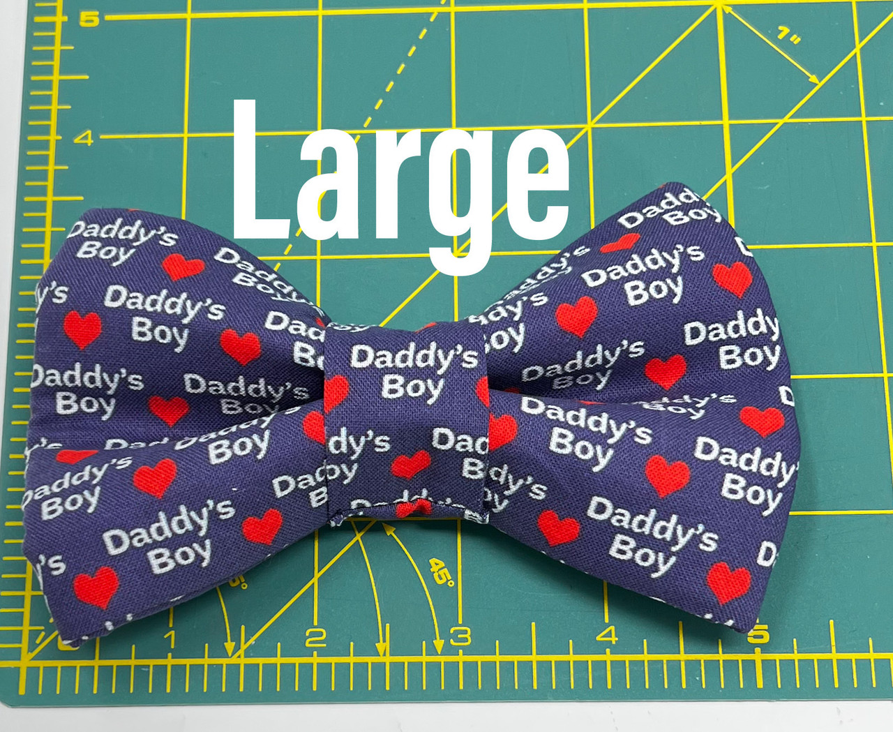 Large Dog Bow Tie - Daddy’s Boy