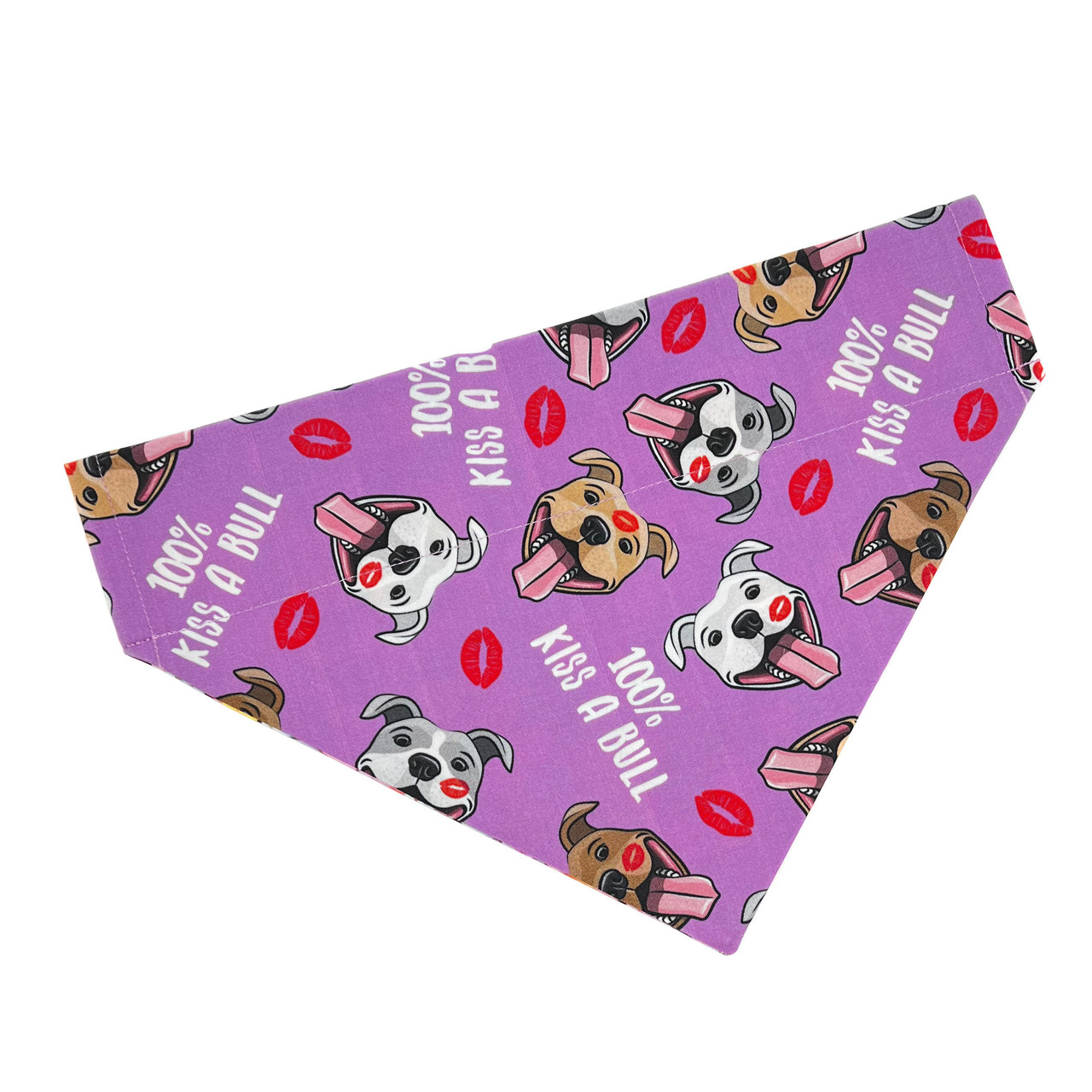 Reversible Pet Bandana - Kiss a Bull