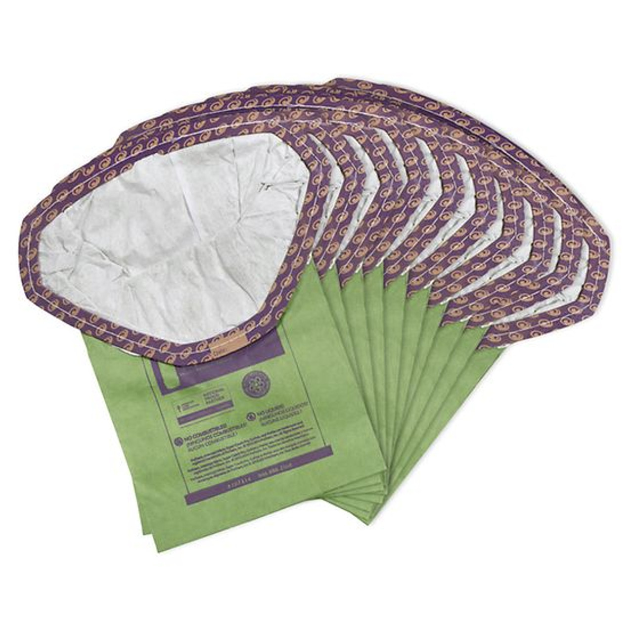10 ProTeam 107314 vacuum bags for Super CoachPro 6 HEPA