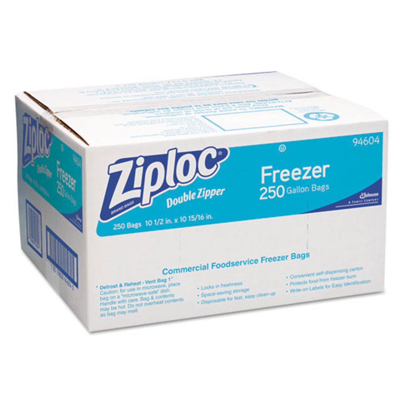 Ziploc® Brand Freezer Bags, Two Gallon, 10 Count | Plastic Bags | Carrow's  Supermarket