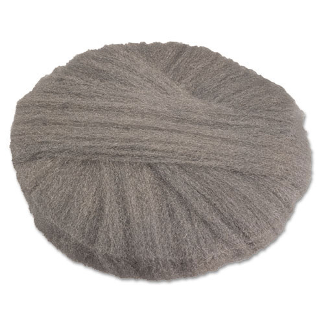 Steel wool floor scrubber pads 17 inch radial