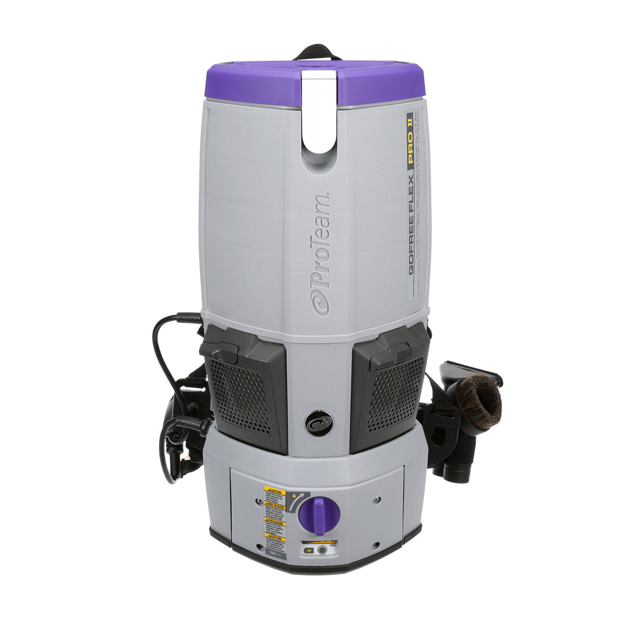 ProTeam backpack vacuum 107645 GoFree FlexPro II HEPA battery