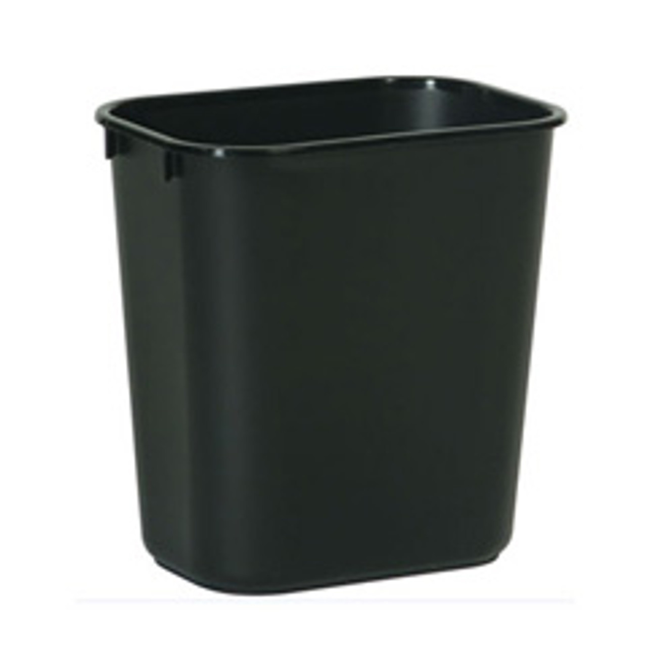 Commercial trash can Rubbermaid wastebasket rectangle