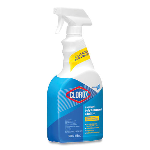 Sanitizing spray Clorox anywhere hard surface epa
