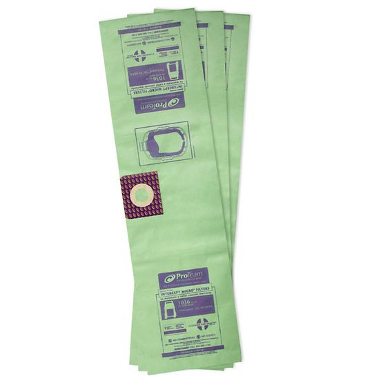 ProTeam Vacuum 107181 Intercept Micro Filter Bag, Fits ProGuard Wet-Dry 10 Gal (3 pk.)