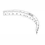 Betco E8579200 bracket for Vispa 35B or Genie