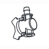 Nilfisk NF9095696000 valve for Clarke Viper and Advance
