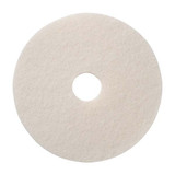 White Super Polish floor pads 18 inch 18WHITE