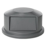 Rubbermaid Brute RCP265788GY 55 Gallon Grey Dome Lid