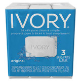 Ivory bar soap white regular 3.1oz size case