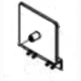 Nilfisk NF56330829 plate diverter for Clarke Viper and