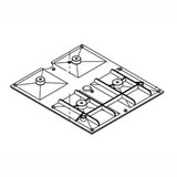 Nilfisk NF56383376 flex plate assembly 32 for Clarke