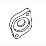 NaceCare 1543201 bearing with support 17mm for AV12QX