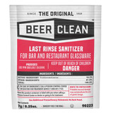 Packets glassware sanitizer Diversey .25oz packets case of