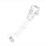 Nilfisk NFVF89600 kit handle assembly for Clarke Viper