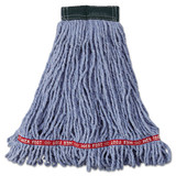 Rubbermaid rcpa252blu Web Foot wet mop head, shrinkless,