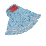 Rubbermaid rcpc153blu Swinger Loop wet mop heads, cotton