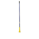Rubbermaid rcph246blu gripper fiberglass mop handle, 60