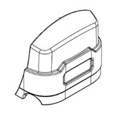 Nilfisk NF56315949 nose cone one piece for Clarke